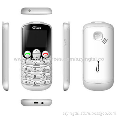 Senior Phones, Quad-band Big Keypad/Fonts, High-volume Big Button with CE, RoHS Marks